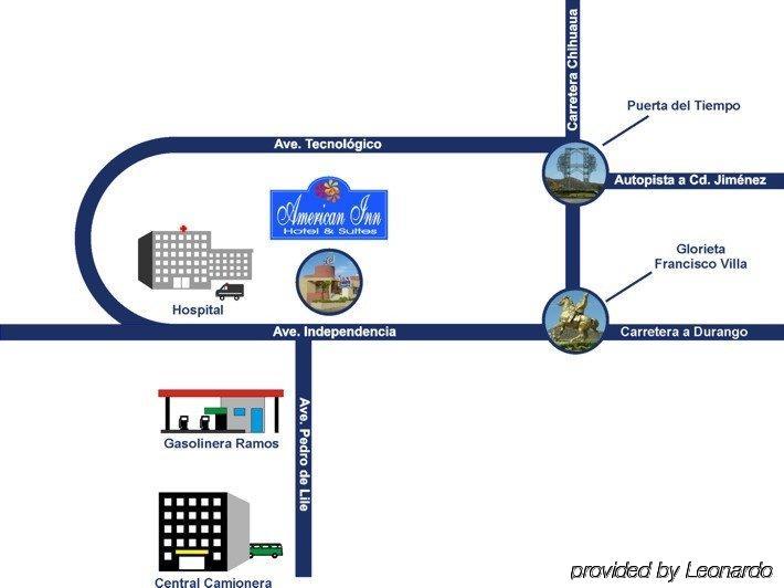 American Inn Hotel & Suites Parral מראה חיצוני תמונה